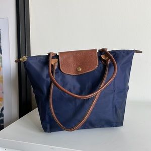 Navy small Le pliage original | Longchamp